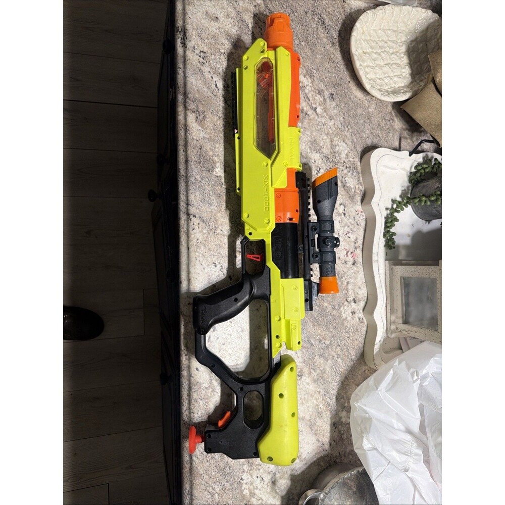 NERF Rival Jupiter XIX-1000 Edge Series Blaster w/ Toy Foam Sniper Rare Tested